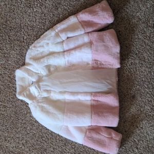Faux fur epic threads button up jacket for girls